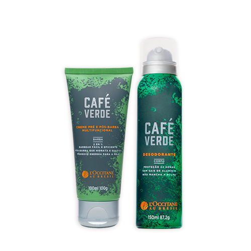 Combo Masculino Desodorante e Barba Café Verde image number 0